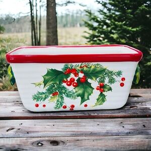 Oven to Table Christmas Loaf Pan